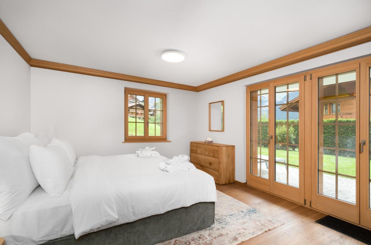Chalet Alia And Apartments-Grindelwald By Swiss Hotel Apartments Exterior foto