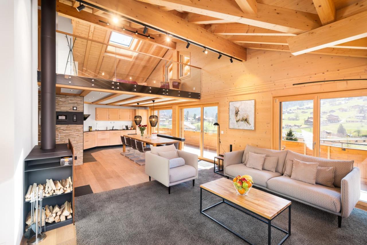 Chalet Alia And Apartments-Grindelwald By Swiss Hotel Apartments Exterior foto