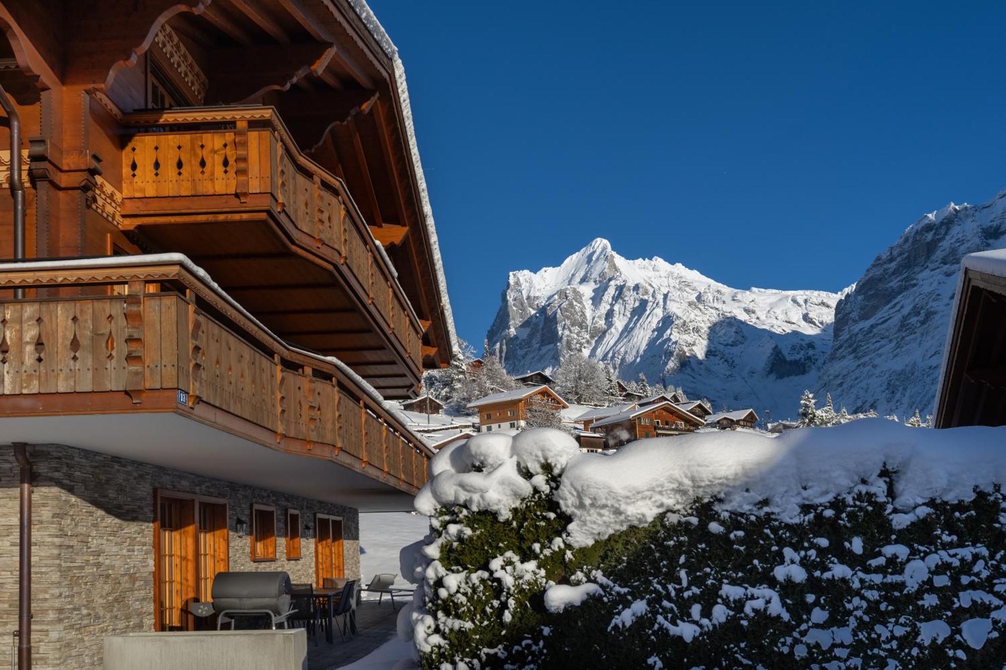 Chalet Alia And Apartments-Grindelwald By Swiss Hotel Apartments Exterior foto
